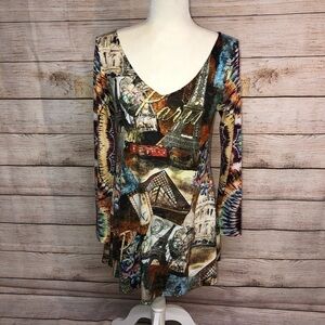 Amma Design Paris Print Dress